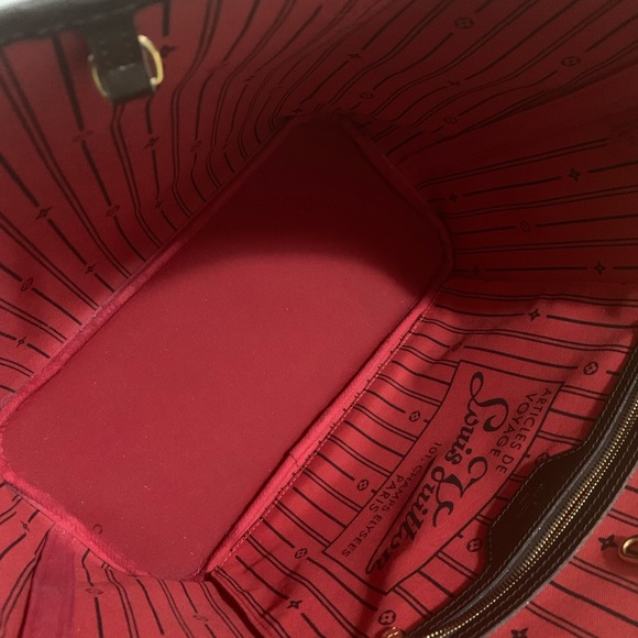 Neverfull MM Damier Ebene Authentic Louis Vuitton - Picture 13 of 15